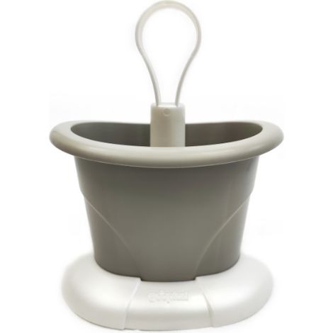 Scolaposate da Lavello con Manico Tulipano Colore Tortora (1/3)