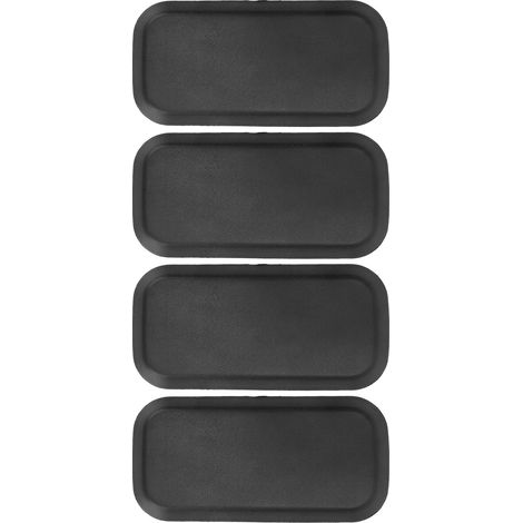 Eosnow 4PCS Sitzbasiskappen decken hochtemperaturbeständige Passform für T5 T5.1 T6 T6.1 Kombi Transporter ab 2003 ab