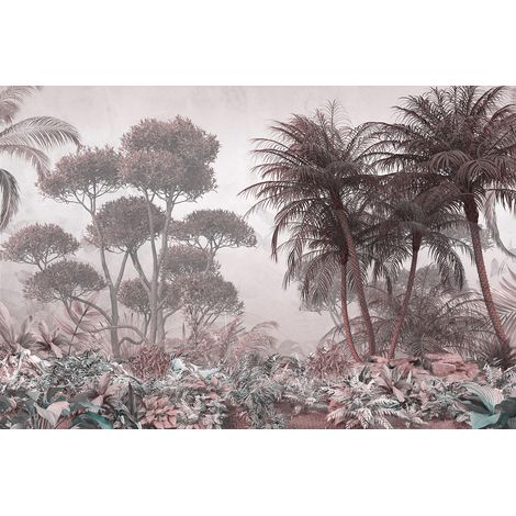 Papier peint panoramique - Forêt Tropicale - 130 cm x 87 cm (1/2)