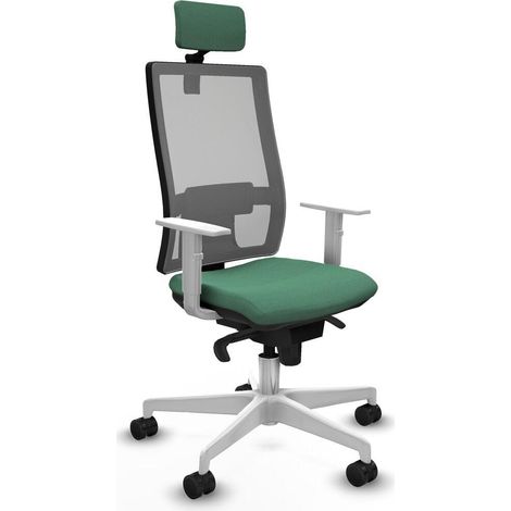 Piqueras-y-crespo Chaise Ergonomique Vert Émeraude Bureau (1/3)