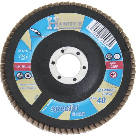 Disco Abombado de Zirconio 125 mm para amoladora