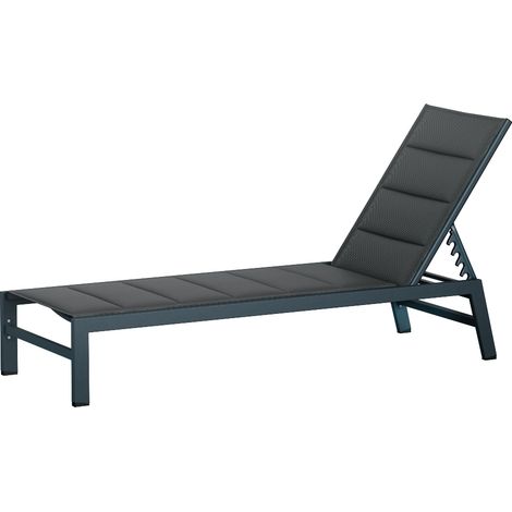 Blumfeldt Renazzo Lounge tumbona  120 kg de capacidad de carga  5 niveles  repelente al agua (1/5)