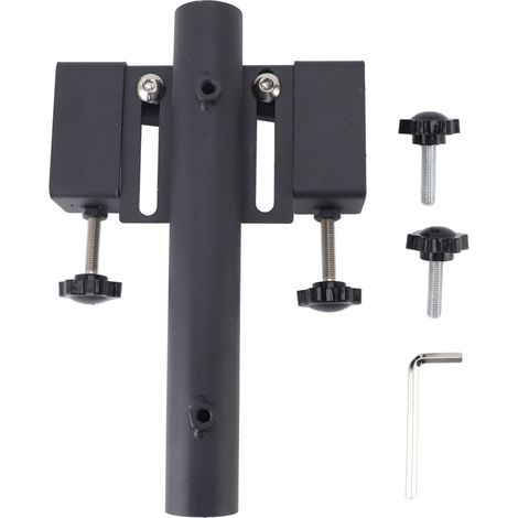 Soporte universal de acero reforzado para mástil de bandera, apto para camiones, SUV, autocaravanas y camionetas. (1/5)