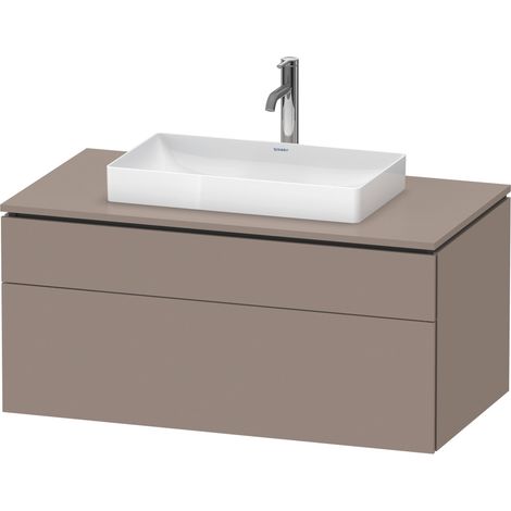 Duravit L-Cube Konsolenwaschtischunterbau wandhängend, inklusive