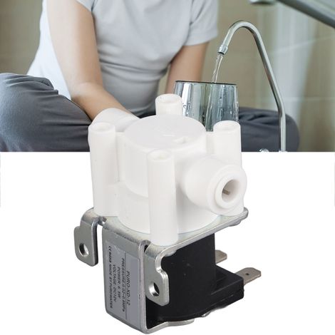 Électrovanne normalement fermée à connexion rapide 1/4" DC12V (1/5)