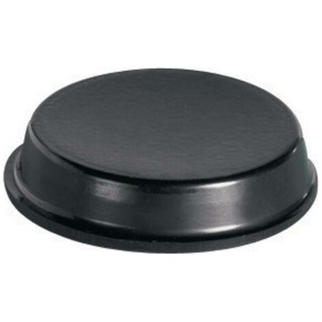 Pied d'appareil PB Fastener BS-44-BK-R-7 autocollant, rond noir (Ø x H) 19.1 mm x 4.1 mm 7 pc(s) S17460 (1/3)