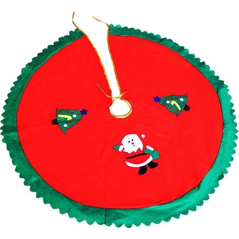 Tapis de sapin de Noël, protège-pieds de sapin de Noël (1/5)