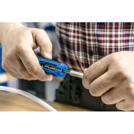 Outil de nettoyage de fil universel Hogert HT1P102 122 mm