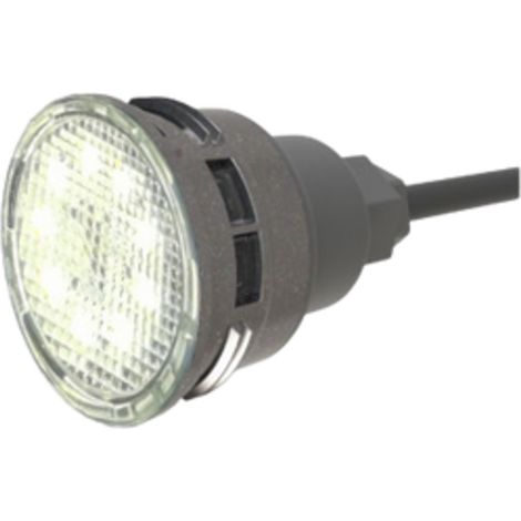 Mini projecteur LED piscine à visser sur le refoulement - (1/3)
