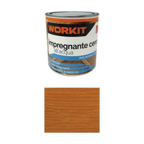 IMPREGNANTE CEROSO ACQUA WORKIT - CILIEGIO ML 750- 6 pezzi
