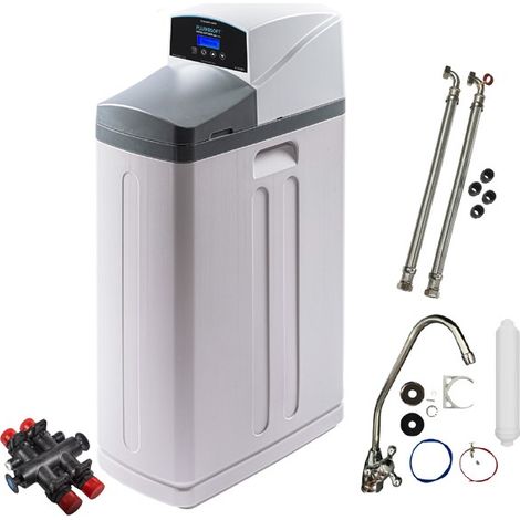 Monarch SE-11 Plumbsoft Electric Water Softener + 22mm Maxflow Hoses + Tap Kit