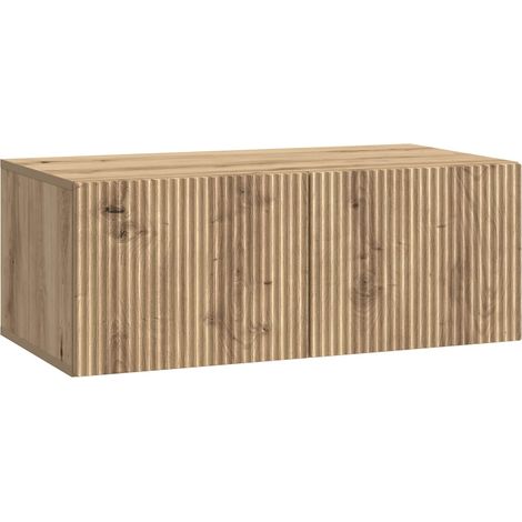 vidaXL Mobile Porta TV da Muro Rovere Artigianale 78,5 x 41 x 30