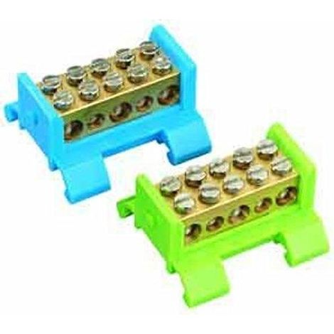 Spelsberg Modelo Bornier X5 verde y amarillo 5 conexiones