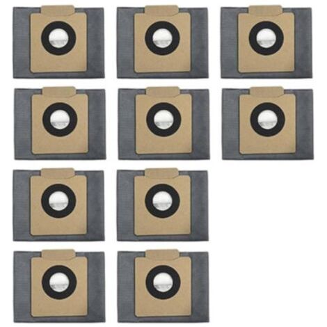 Sac à poussière pour aspirateur robot Eufy Clean X10 Pro Omni avec station de vidage automatique (lot de 10) (1/5)