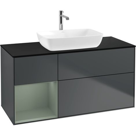 Villeroy & Boch F822GMHG meuble sous-plan Finion F82 (1/2)