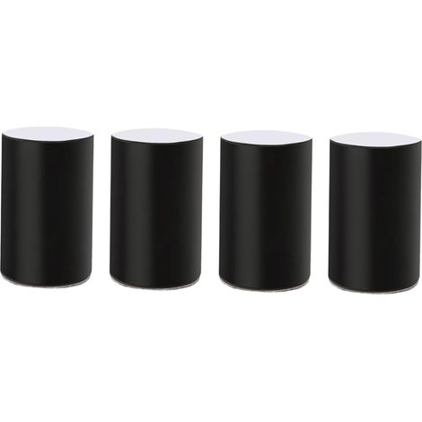 Lot de 4 patins de levage ronds en acier antidérapants pour meubles (1/5)