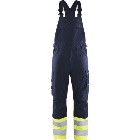 Mono de trabajo ignífugo inherente STEEL 2605 - Azul marino/Amarillo 44C