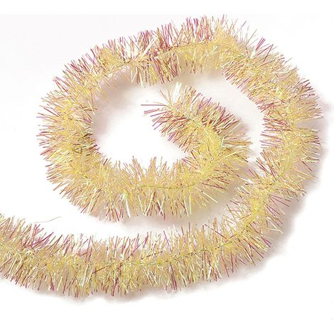 Guirlande de 20 m de guirlande scintillante, douce et brillante, idéale pour les mariages, les anniversaires et les fêtes. Décorations à suspendre au plafond pour sapin de Noël, couleurs arc-en-ciel, (1/5)