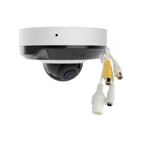 AJAX telecamera IP AI DomeCam Mini HL 5MP 2.8mm Bianco - 126269