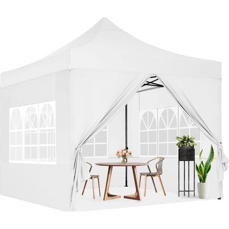 Gazebo, Auvent imperméable, Hauteur réglable (1/2)
