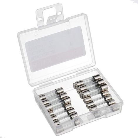 F5AL250V 5x20mm 5A 250V Fast Blow Fuses 5 Amp 250 Volt 0.2 x 0.78 inch Glass Tube Fuses (1/4)