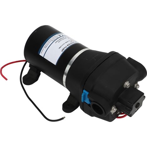 12V Hochdruck-Elektrowasserpumpe 100psi 3,2GPM, Mikrovolumetrische Membranpumpe für Wohnmobile, Boote, Bewässerung. (1/5)