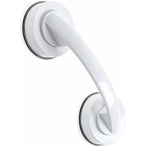 Poignée à ventouse ultra-puissante, poignée auxiliaire, raclette pour salle de bain, armoire de douche, mini-réfrigérateur (blanc)-AquaForge (1/5)