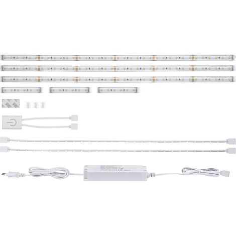 Paulmann FN MaxLED Comfort 79838 Ruban LED (Set complet) avec câble à extrémités ouvertes 24 V 1.80 m blanc chaud 1 pc( (1/6)