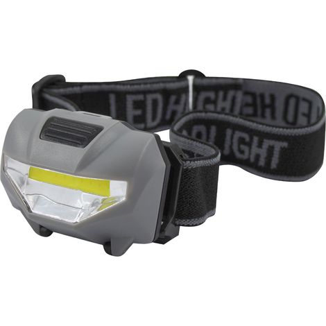Compact Uni-Com Head Torch - 3W COB LED, Adjustable Strap