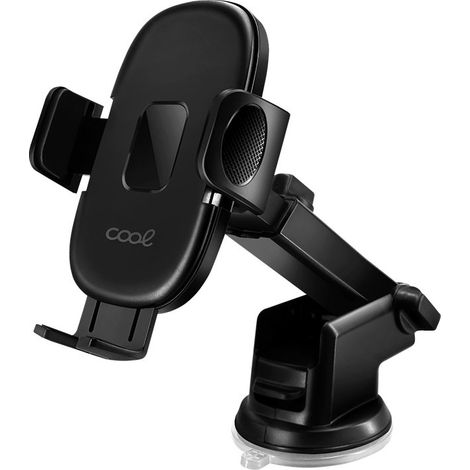 Soporte Universal Móvil para Coche Ventosa One Click COOL Negro