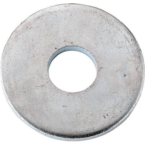 Reidl DIN 440 Scheiben 22 x 72 x 6, für Holzkonstruktionen, Form R, Rundloch, Stahl galvanisch verzinkt (1/2)