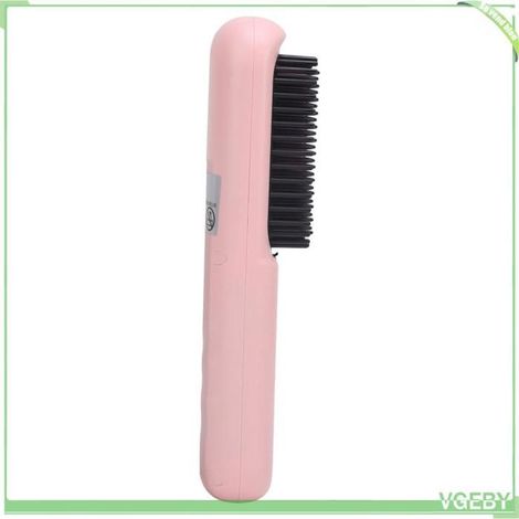 Brosse à lisser - FAFEICY - Brosse chauffante ionique - Chauffe 30s - Sans fil 3000mAh - Peigne 3D (1/5)
