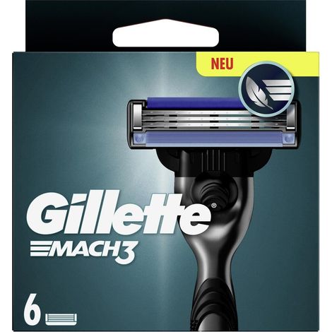 Gillette Mach3 Systemklingen 6er