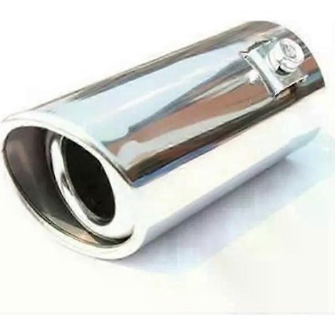 Systèmes d'échappement pour voitures neuves, silencieux, garniture en acier inoxydable chromé, tube d'échappement, embout d'échappement (1/5)