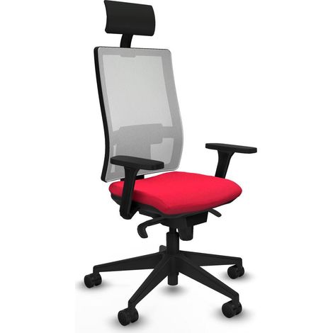 piqueras-y-crespo Horna chaise bureau noir confortable (1/3)