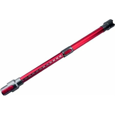 Tube Télescopique compatible pour Dyson V11 V10 V8 V7 Tube Rallonge en Aluminium Baguette Extensible 45 cm - 70 cm (rouge) (1/5)