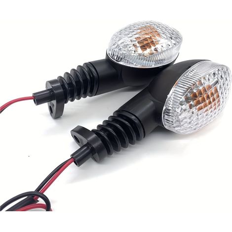 1 paire d'ampoules pour clignotants de moto, pour les modèles KLX 250 (2008-2012) et KLX 250SF (2009-2011), transparentes (1/5)