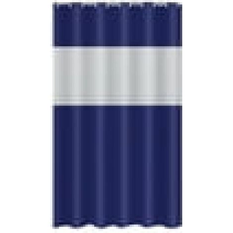 1 Doublure de rideau de douche, imperméable en PEVA, translucide, lavable en machine, colorblock, 180 x 180 cm, salle de bain (1/5)