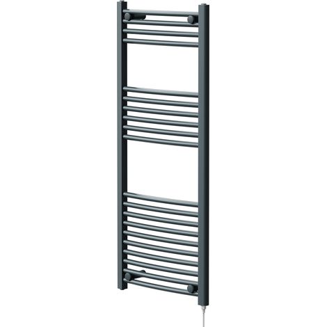 Marco Anthracite 1200mm x 500mm Electric Heated Towel Rail (1/5)