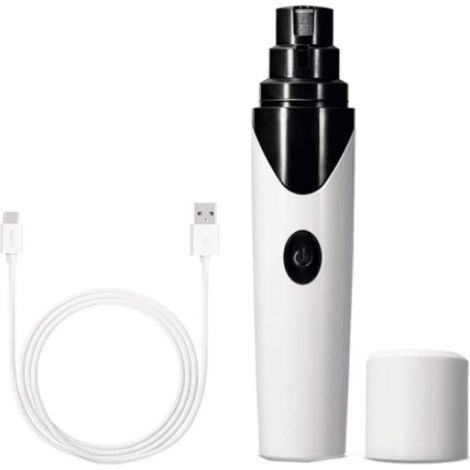 Coupe-griffes électrique pour chiens et chats, rechargeable, sans fil, pour un entretien progressif des griffes à domicile.-AquaForge (1/5)