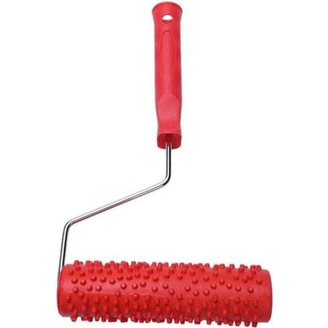 Rouleau de Peinture en Relief 7 Pouce Goutte , XU,Pluie avec PoignéE Plastique pour la DéCoration Murale --Crezuo