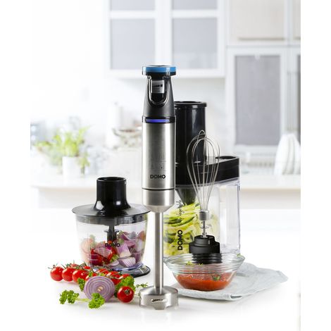 Stabmixer-Set My Vegetable: Schneebesen, Hackmesser & Spiralschneider (1/5)