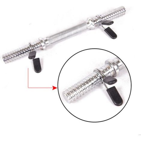 Serrure à ressort d'haltère 4Pcs Pince à Verrouillage d'Haltérophilie sport machine (4 pièces) diamètre intérieur 28 mm (1/5)