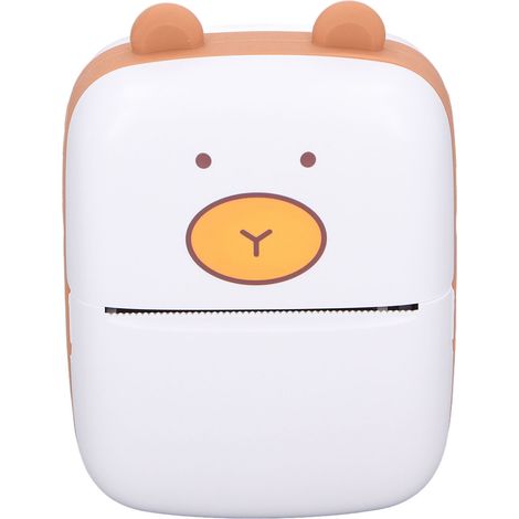 Imprimante thermique portable avec 5 rouleaux de papier, Bluetooth, imprimante de poche portable (1/5)