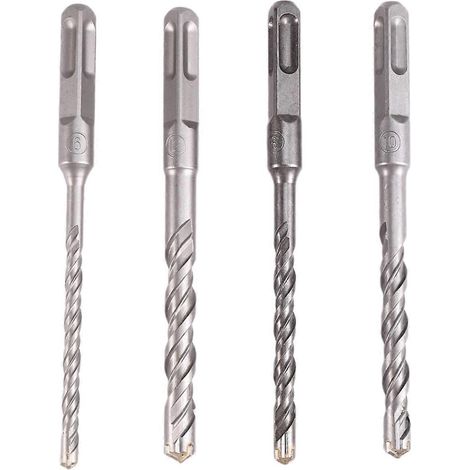 têtes de coupe pour béton de 6 à 12 mm, foret double à percussion (1/5)