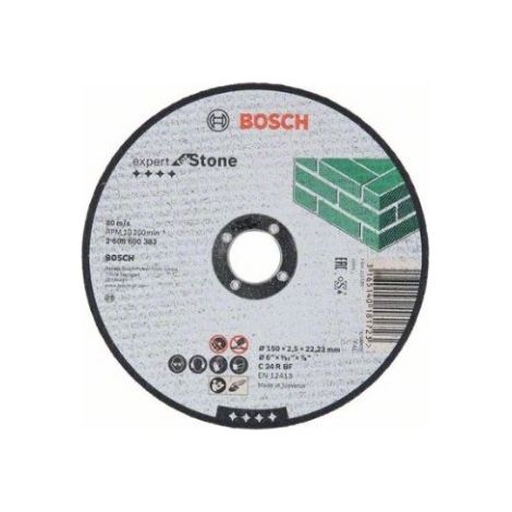 Bosch Trennscheibe gerade Expert for Stone C 24 R BF 150 mm 22,23 mm 2,5 mm - 2608600383