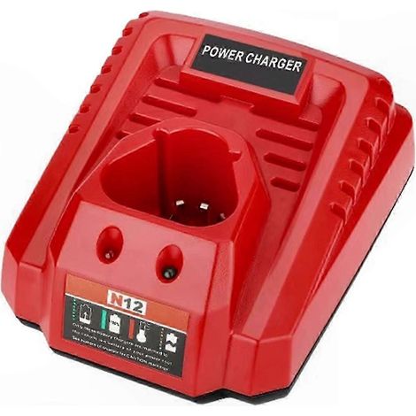Chargeur de batterie lithium-ion 10,8 V/12 V, adaptateur de charge rapide compact, compatible avec les outils électriques lithium-ion (1/5)