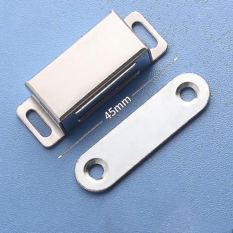 Serrures magnétiques en acier inoxydable pour portes, serrure magnétique robuste, serrure pour armoires (1/4)