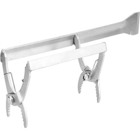 Lntyq Pince de Cadre, Pince de Support de Cadre de Ruche en Acier Inoxydable Pince de Cadre d'abeille avec grattoir équipement de Ruche Accessoires d'outils d'apiculture