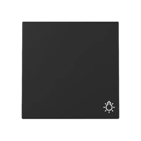 Gira Balancín Símb. Luz System 55 Negro m [3285005], 3285 005